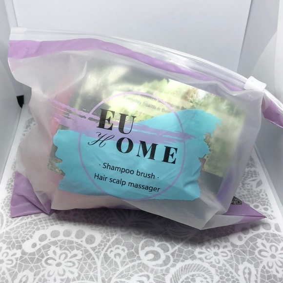 NEW Scalp Massager Shampoo Brush Scalp Brush Hair Scrubber NWT pack of 2 - Picture 2 of 9